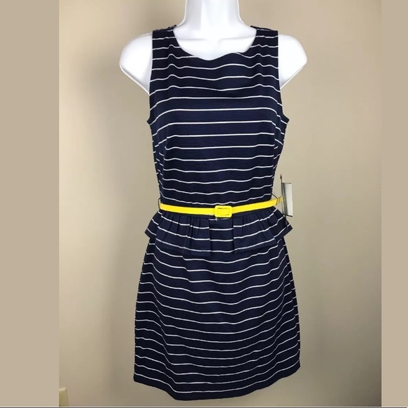 As U Wish Navy Dress Size S NWT - Picture 1 of 5